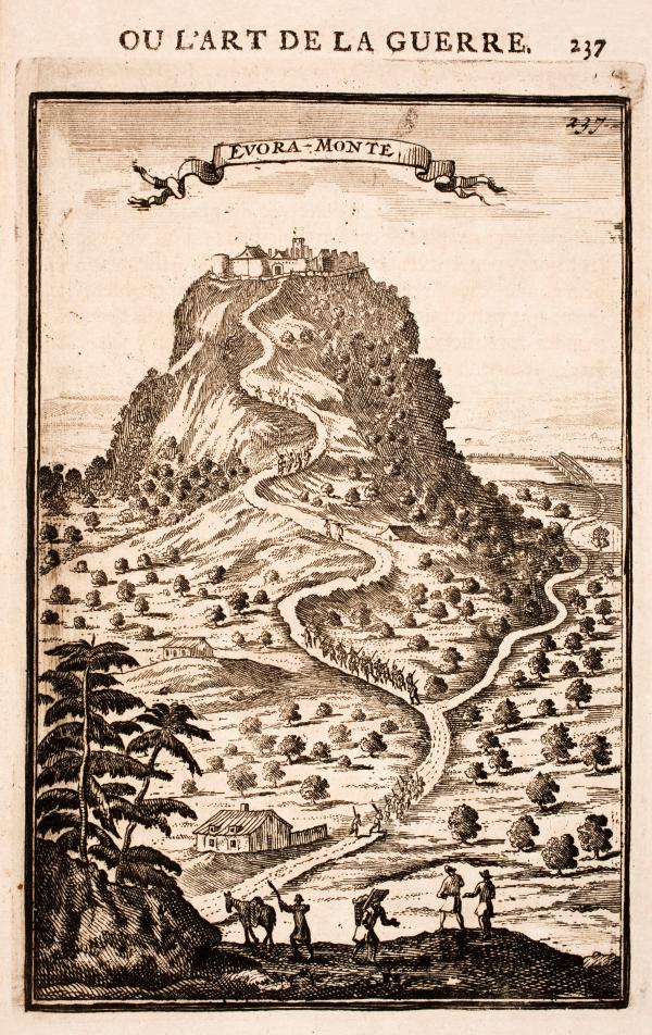 evoramonte Alain Manesson Mallet 1696