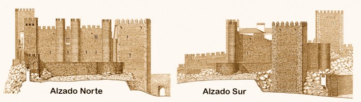 Alzados. fuente SIPA