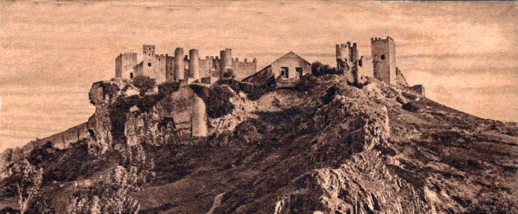 Castillo de Óbidos hacia 1930