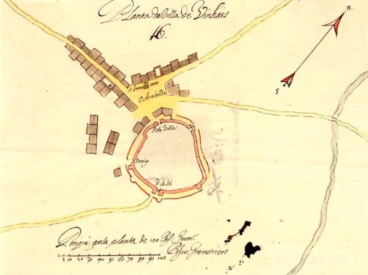 Planta Vinhais 1640