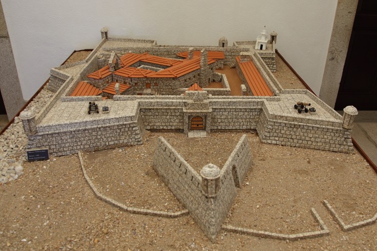 Forte da Insua Maqueta Wikimapia