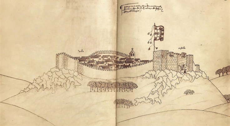 Penamacor. Vista lado sur