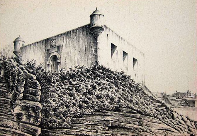 forte sao pedro pstal antigua