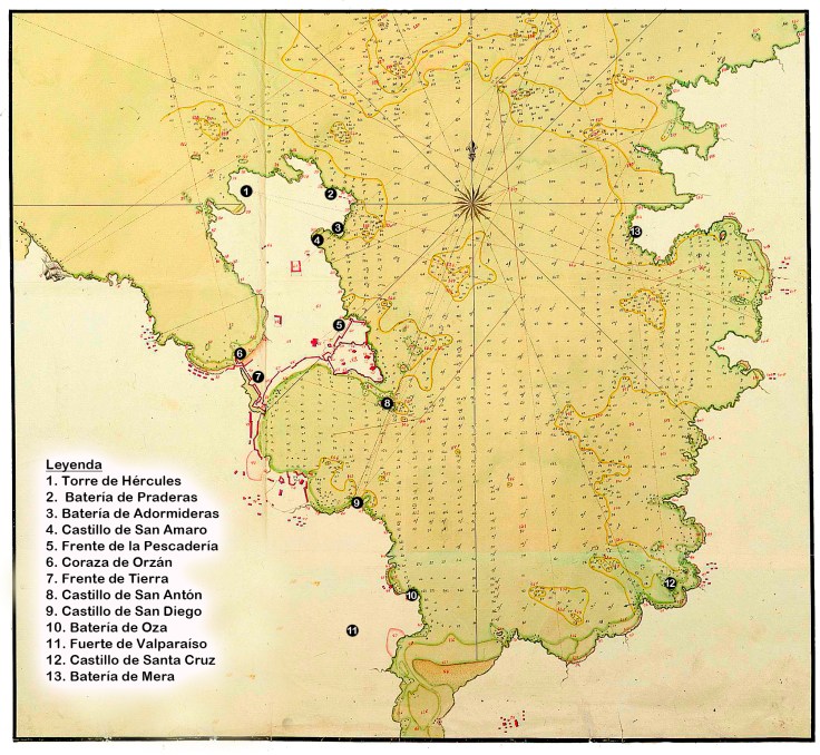 Bahia Coruña Juan Patricio García 1788